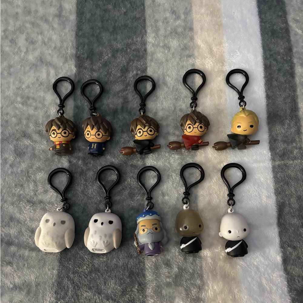 Harry Potter Character Keychain Set